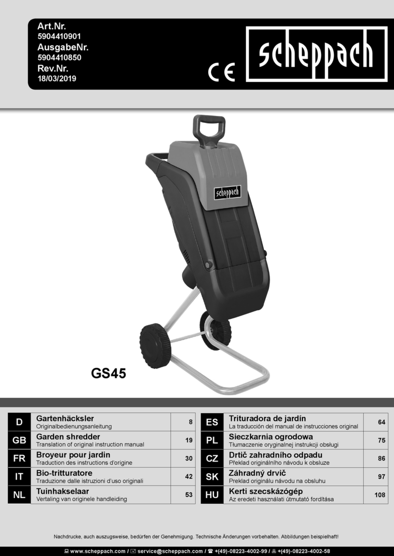 Scheppach GS45 Instructions for use
