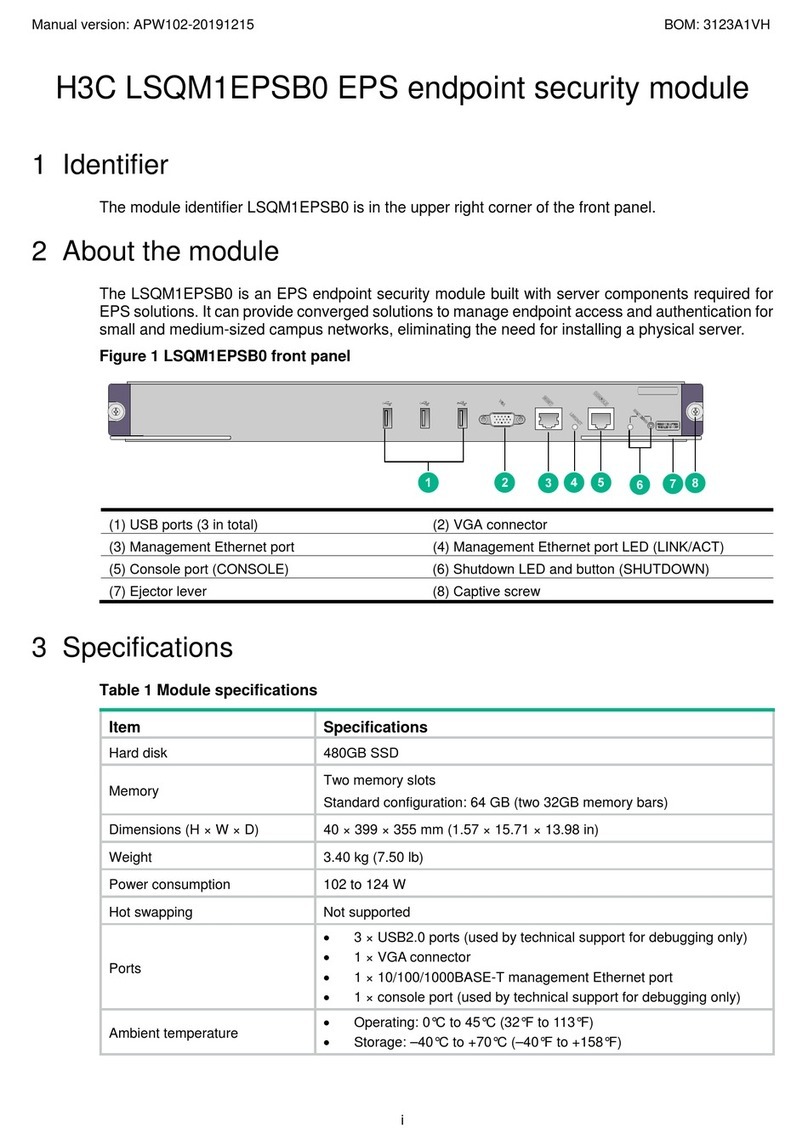 H3C LSQM1EPSB0 manual