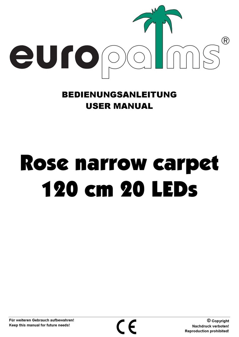 Europalms 83330320 user manual
