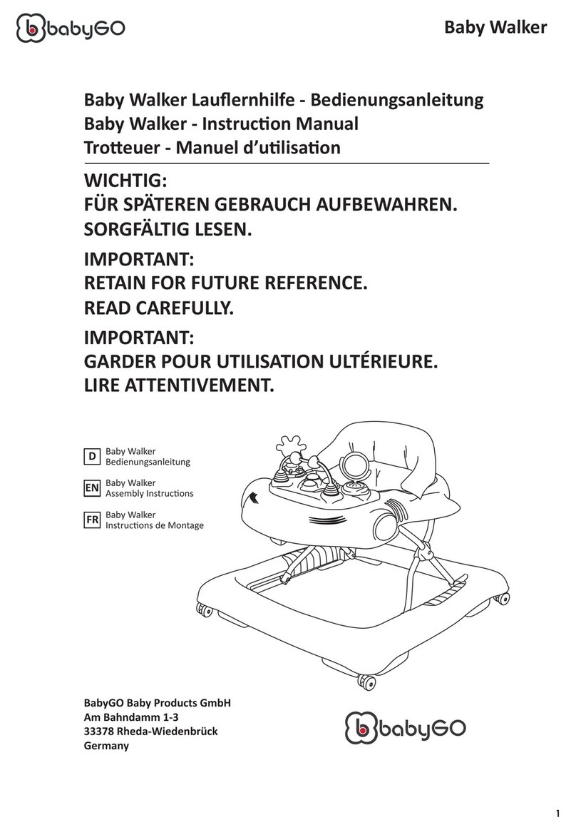 BabyGo FreeWalk instruction manual