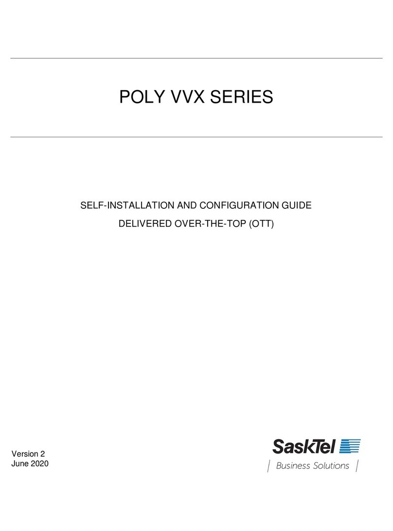 Polycom VVX Series User manual