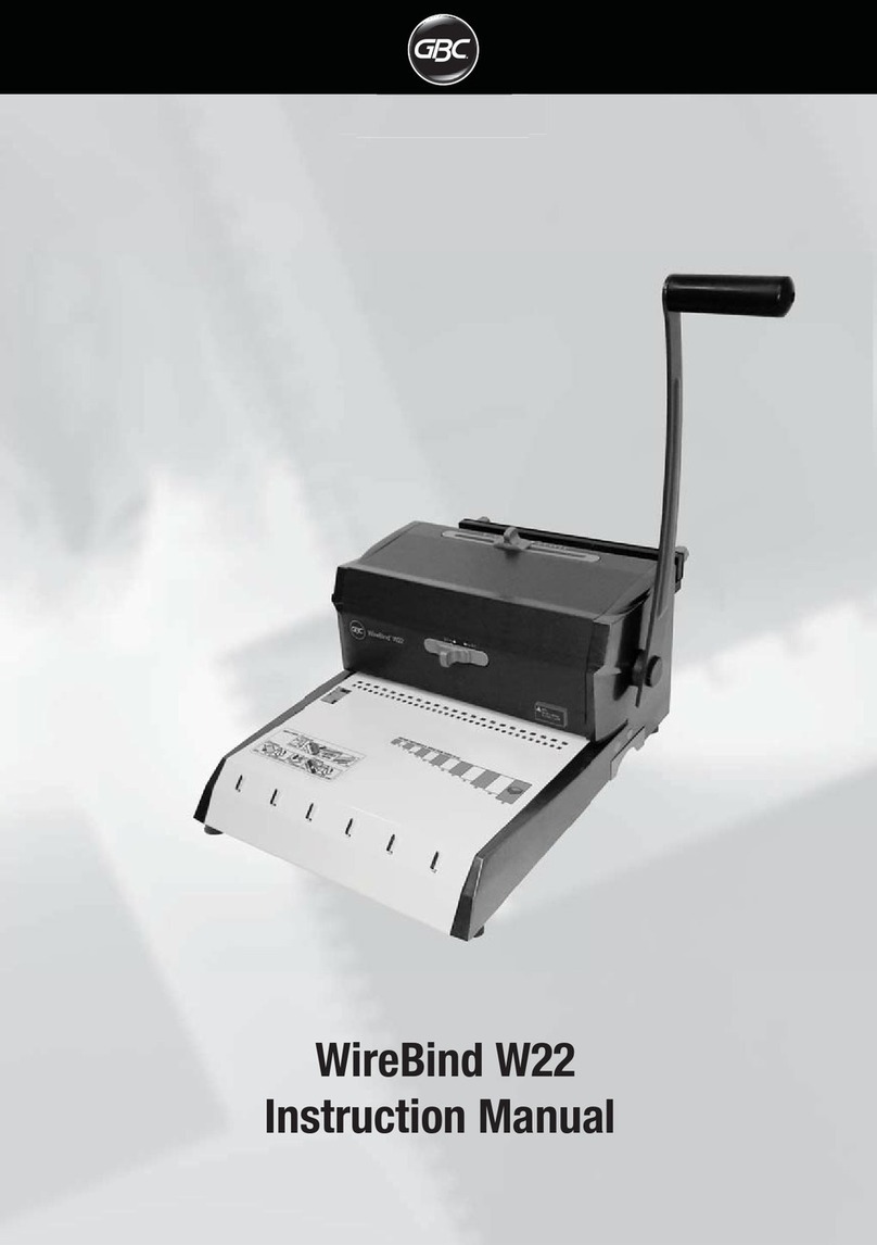GBC WireBind W22 User manual