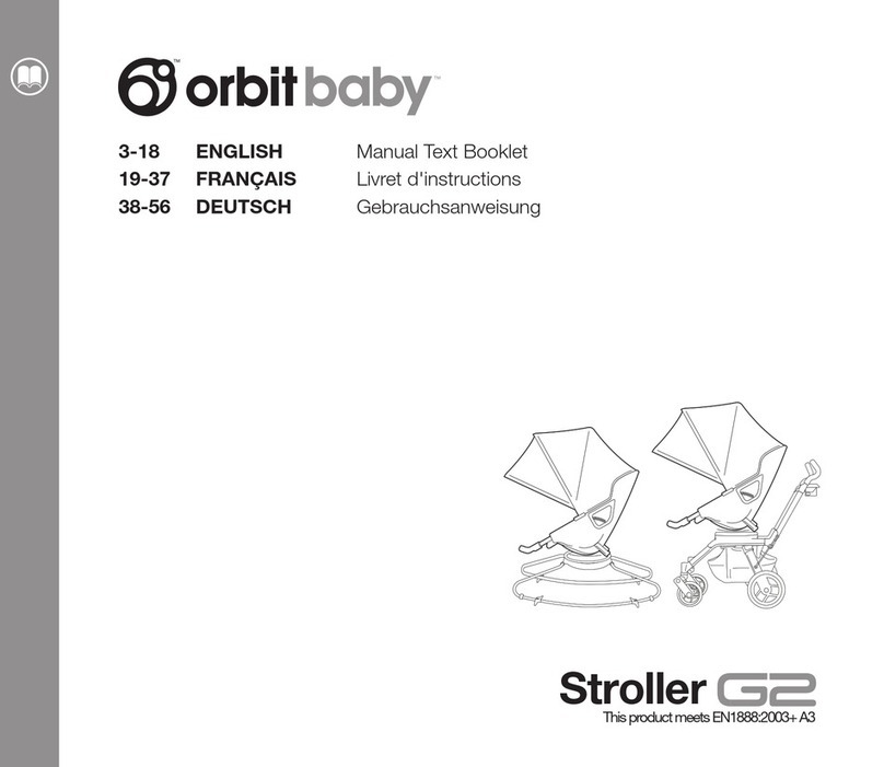 Orbit baby G2 Manual text booklet