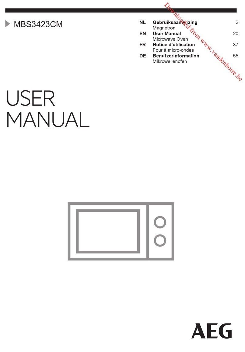 AEG MBS3423CM User manual AEG MBS3423CM User manual