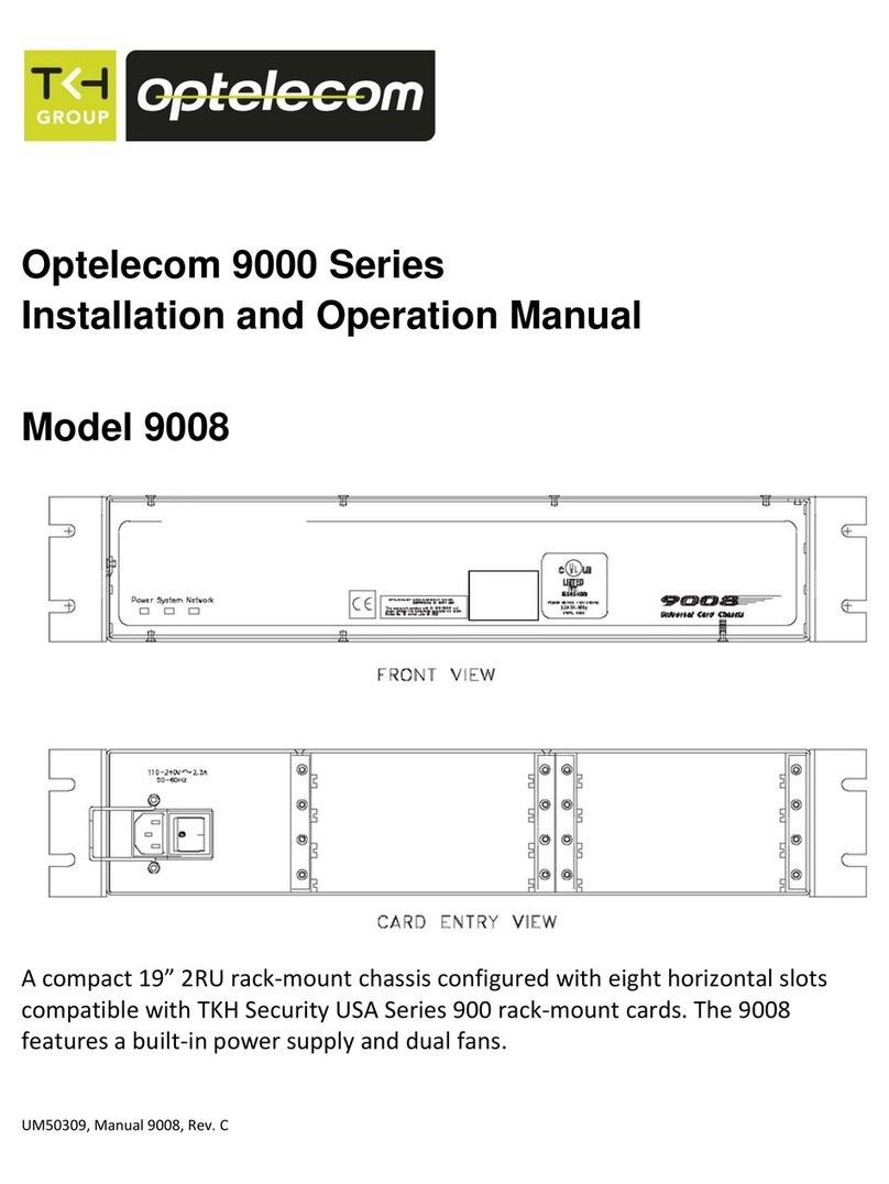 TKH Optelecom 9000 Series User manual