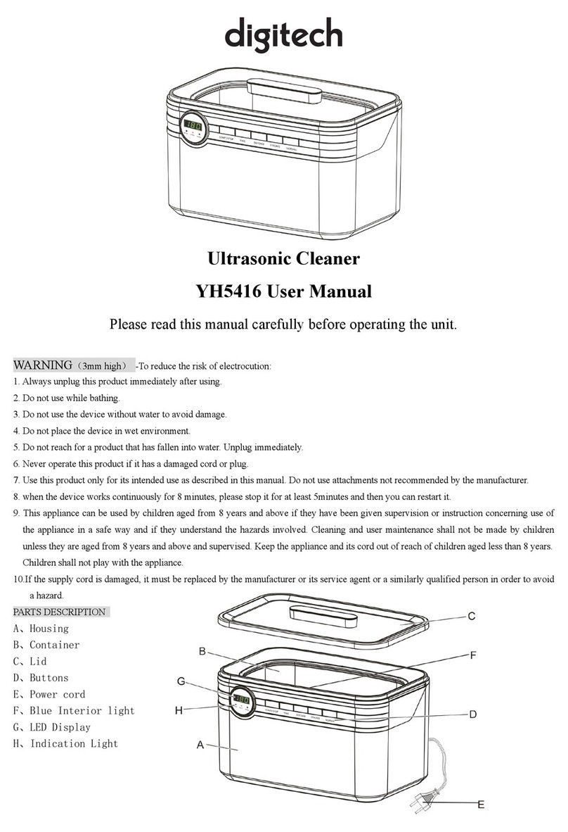 digi-tech YH5416 user manual
