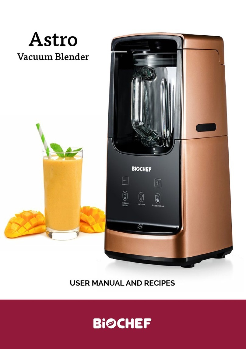 Biochef Astro Technical specifications Biochef Astro Technical specifications