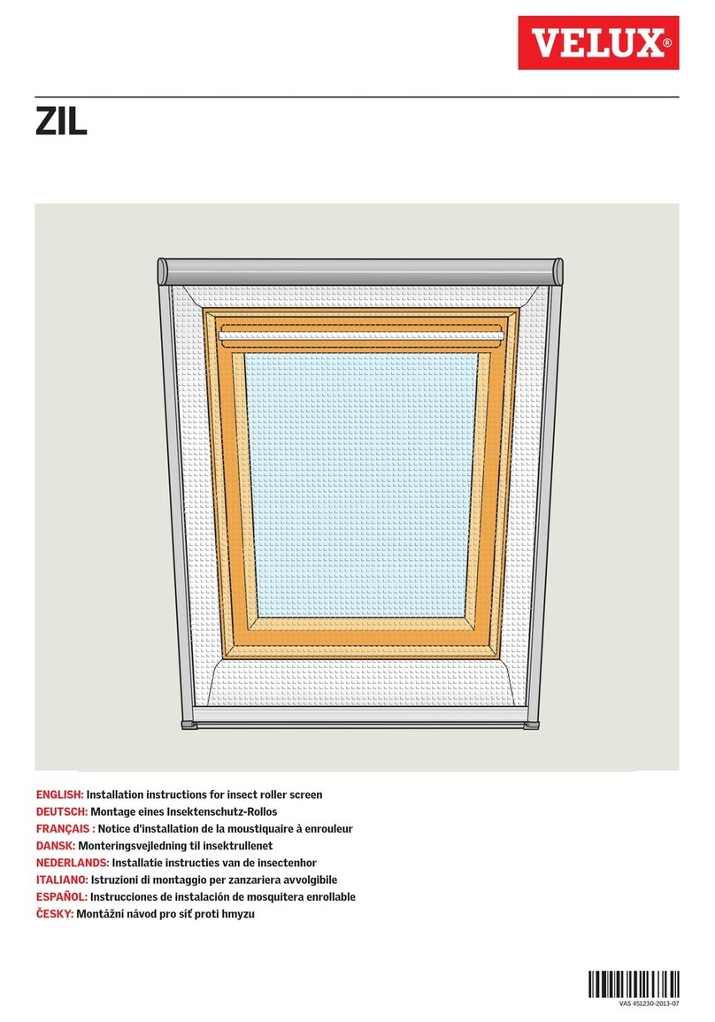 Velux ZIL User manual