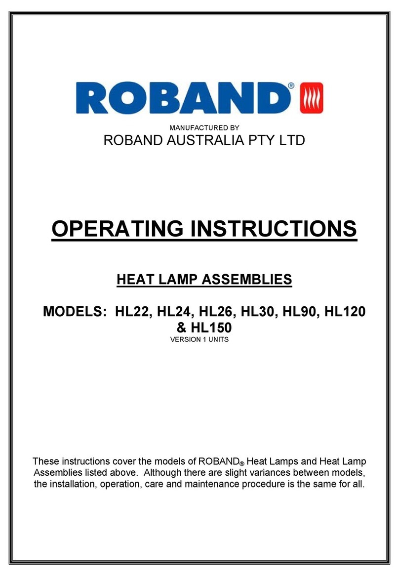 ROBAND HL22 operating instructions