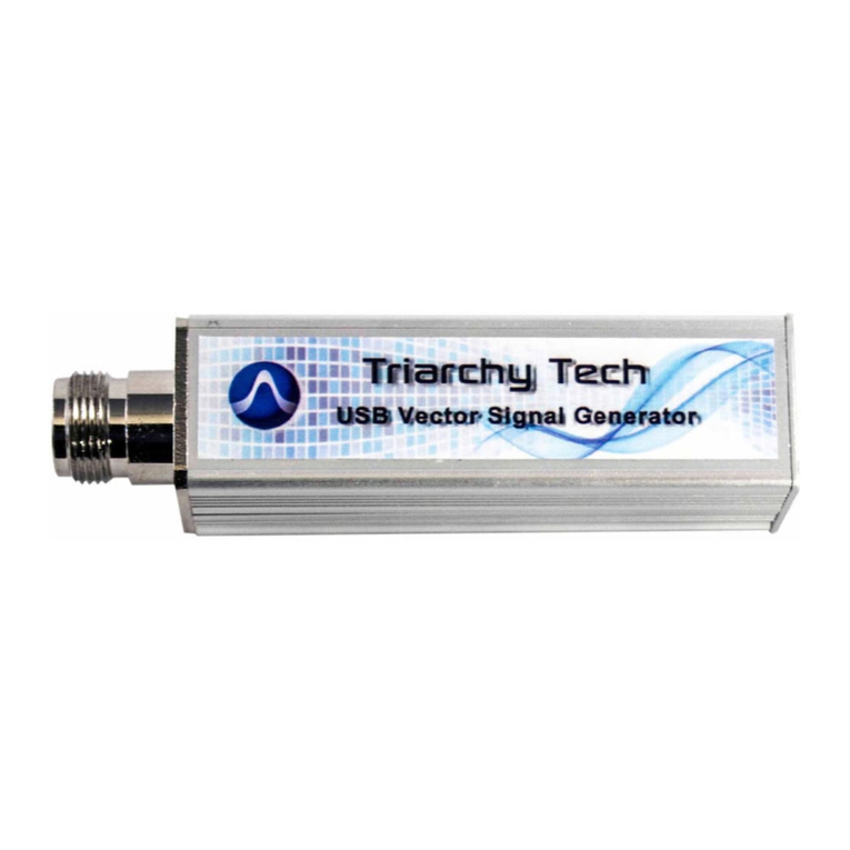 Triarchy Technologies VSG6G1 operating manual