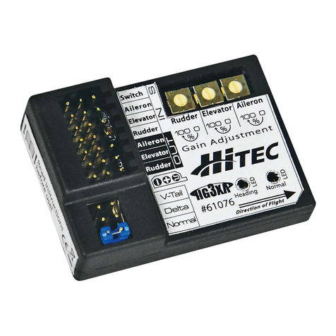 Hi-Tec HG3XA Operation manual