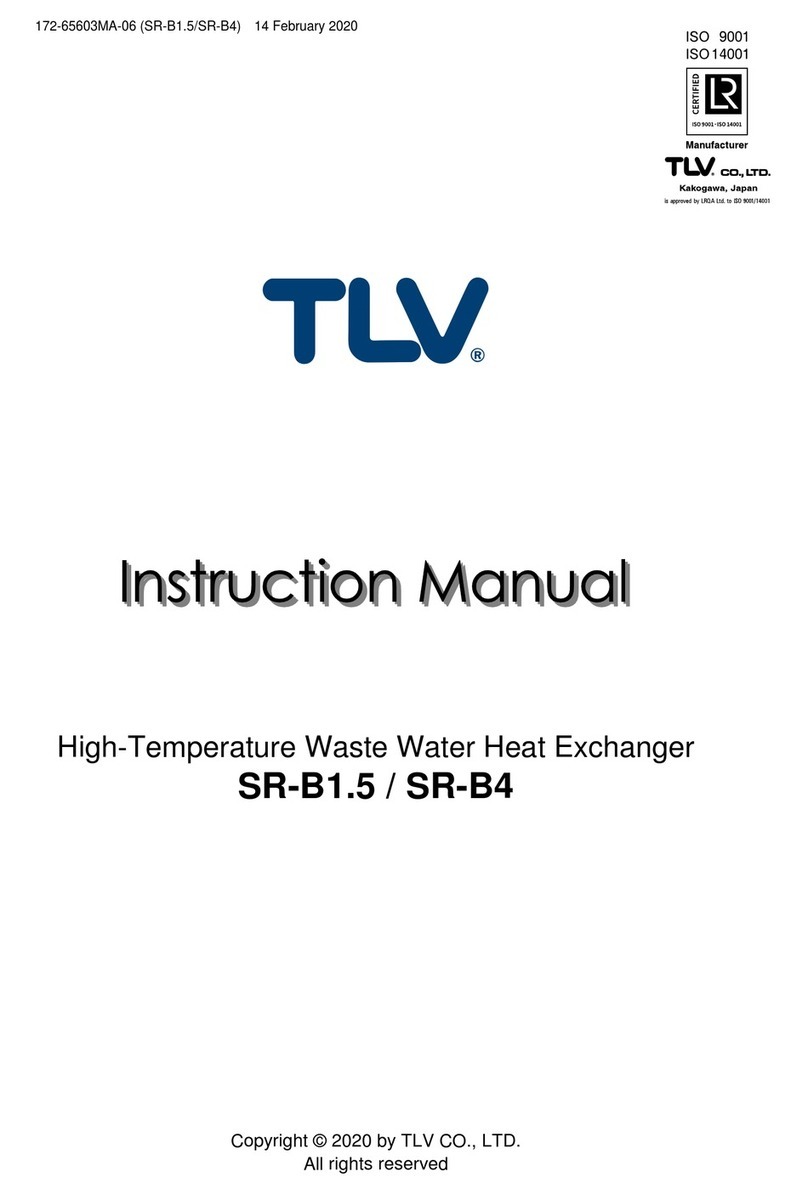 TLV SR-B1.5 instruction manual