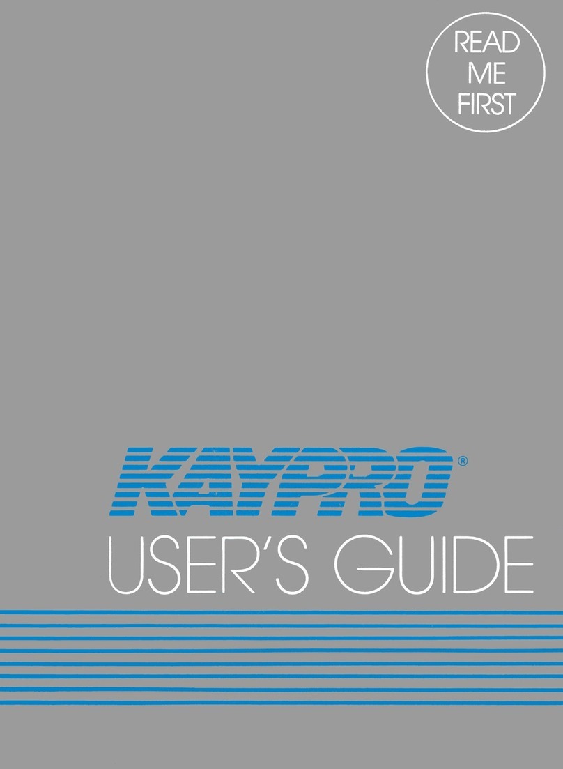 Kaypro II user guide