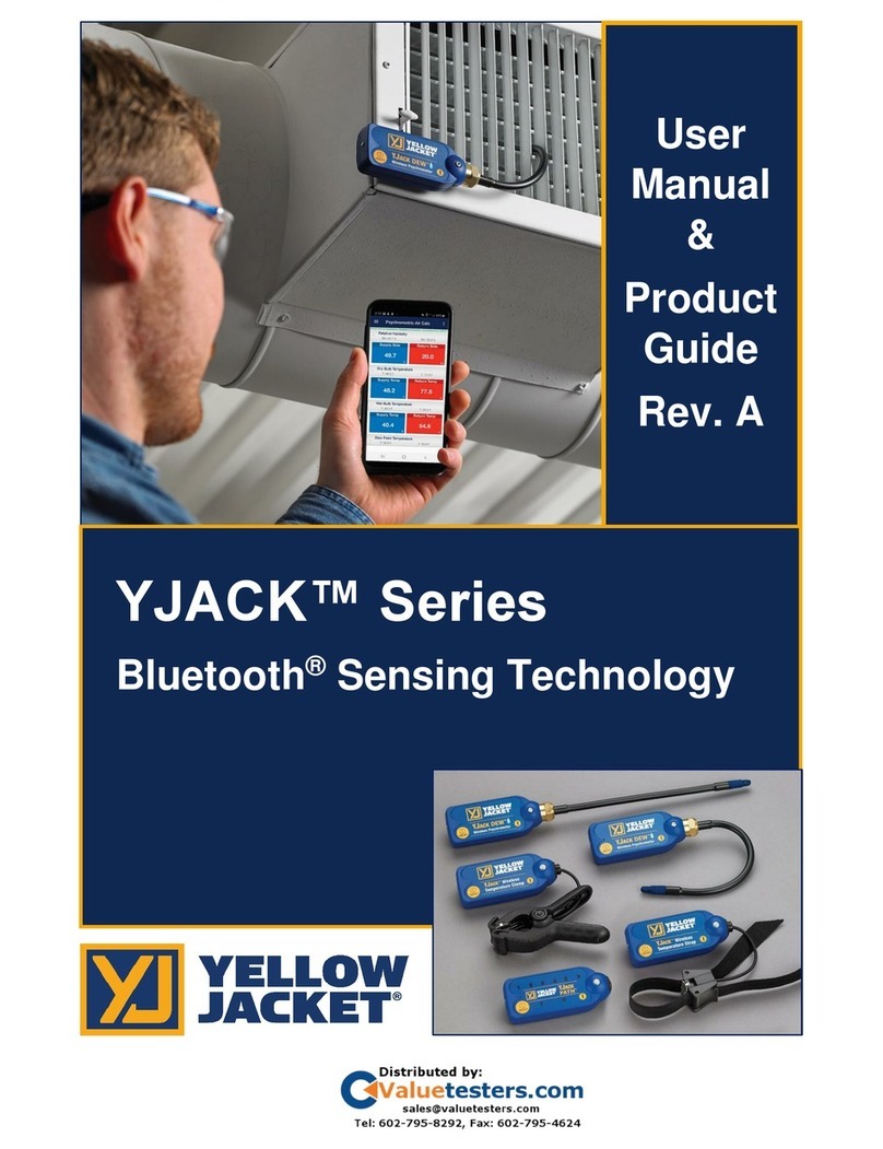 yellow jacket YJACK Series USER MANUAL & PRODUCT GUIDE