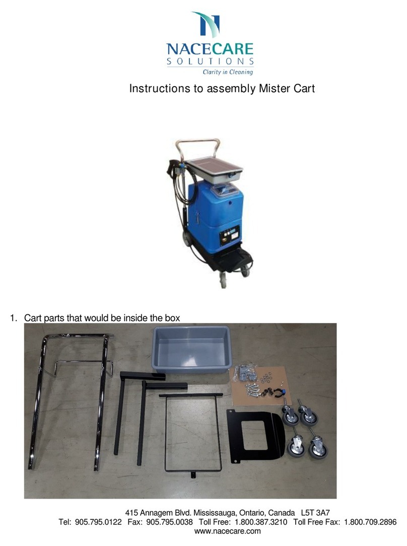 Nacecare Mister Cart instructions Nacecare Mister Cart instructions