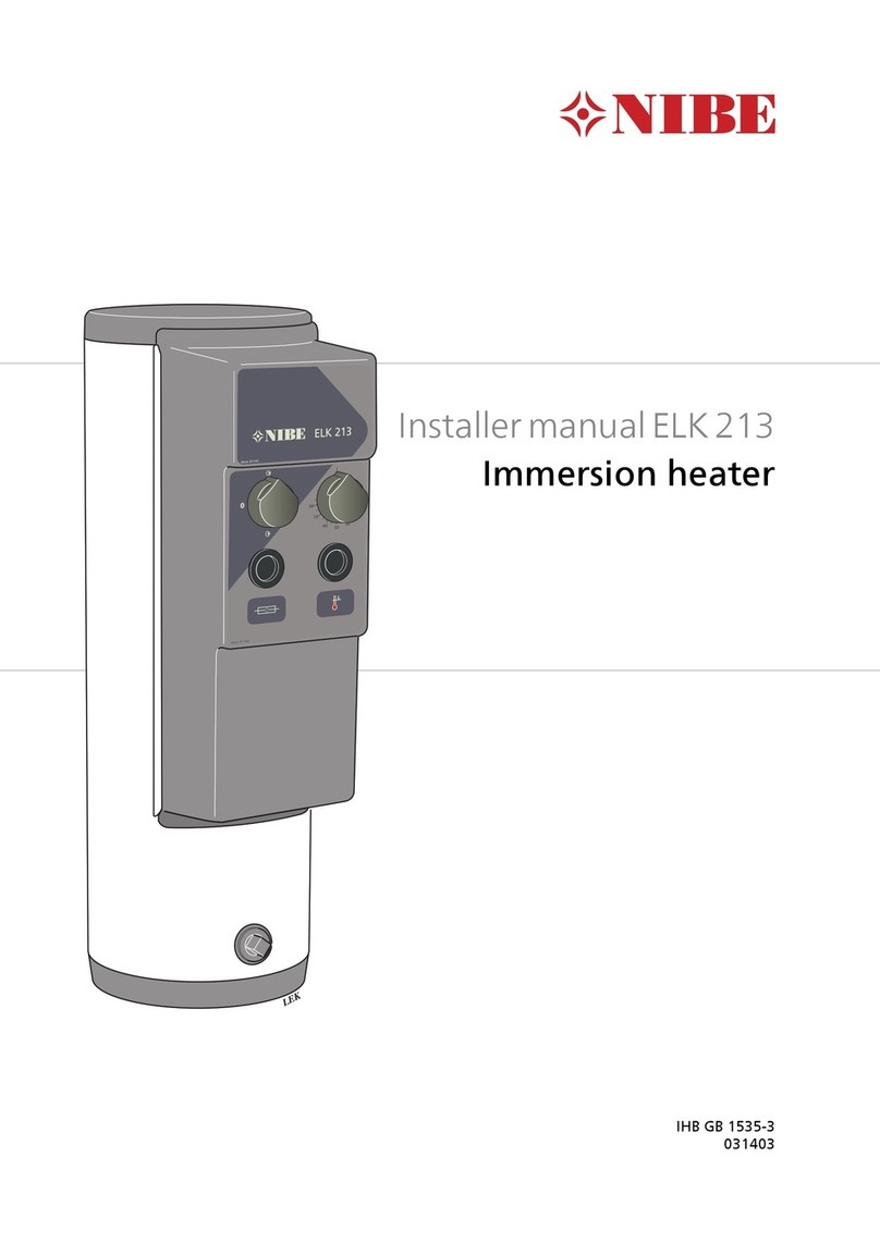 Nibe ELK 213 User guide