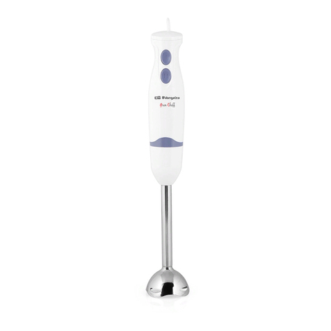 Orbegozo BT 1320 instruction manual