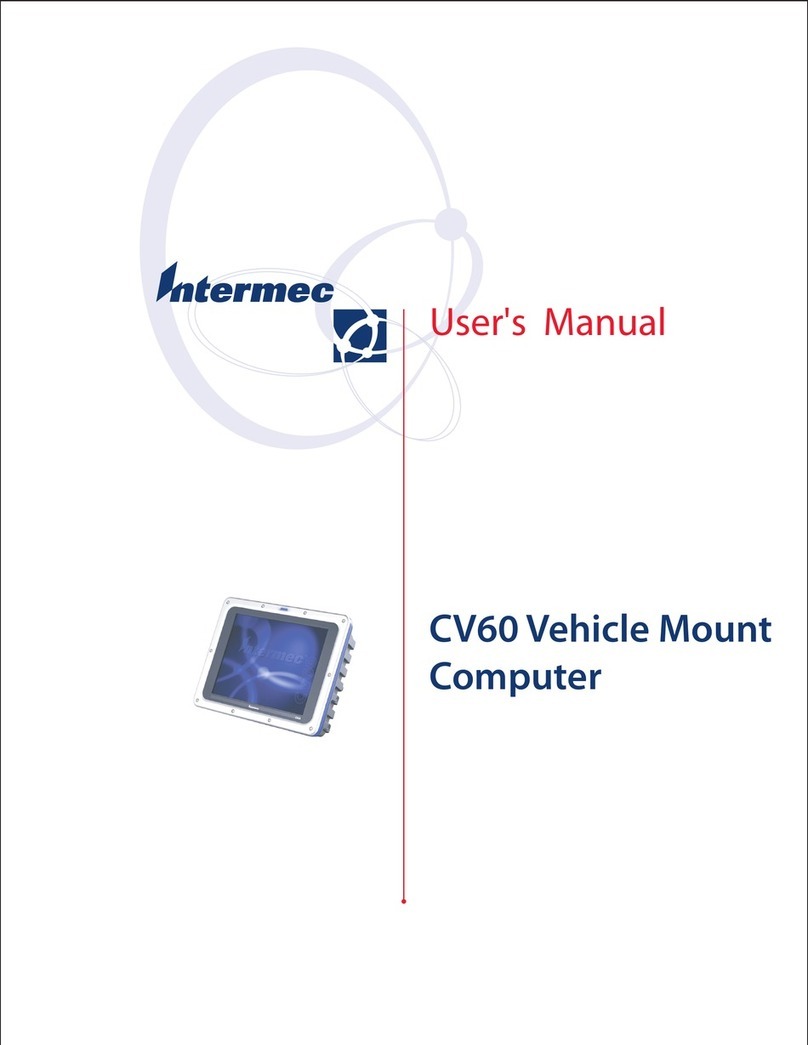Intermec CV60 User manual Intermec CV60 User manual