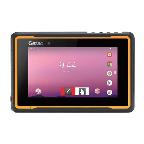 Getac ZX70 User manual