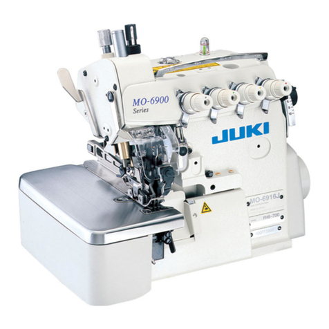 JUKI MO-6000G Series Quick start guide