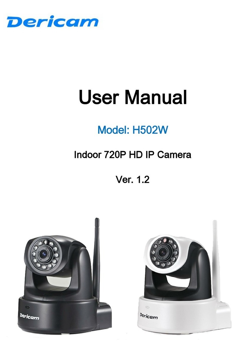 Dericam H502W User manual
