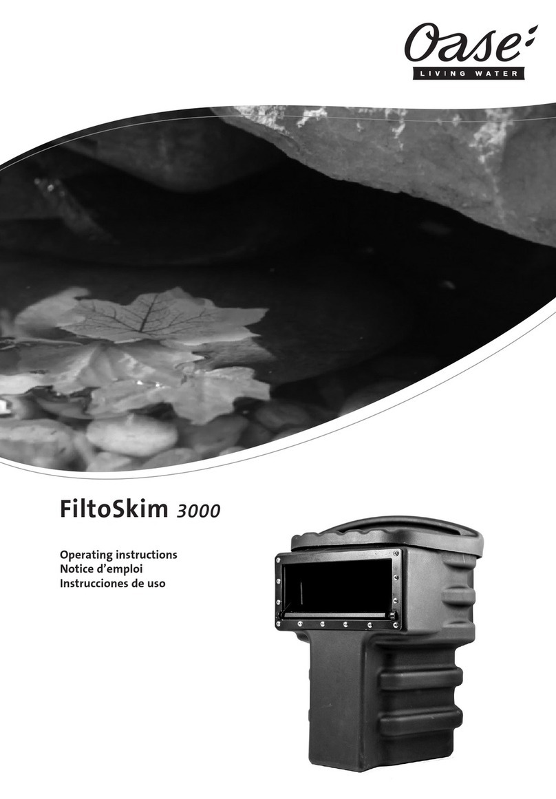 Oase FiltoSkim 3000 operating instructions