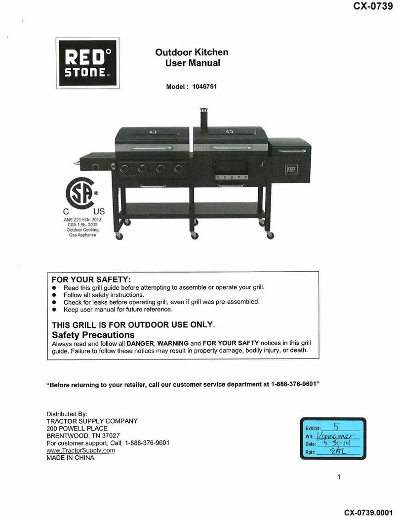 Red Stone 1046761 user manual