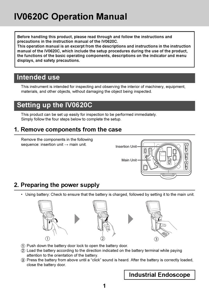 Olympus IV0620C User manual
