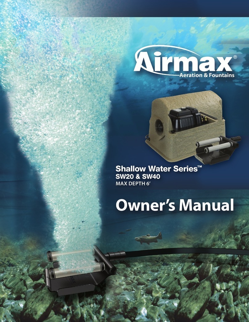 Airmax Shallow Water Series owner's manual