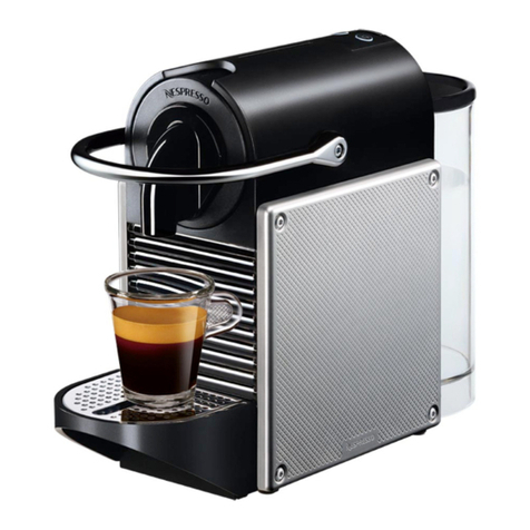 Nespresso MAGIMIX PIXIE D60 User manual