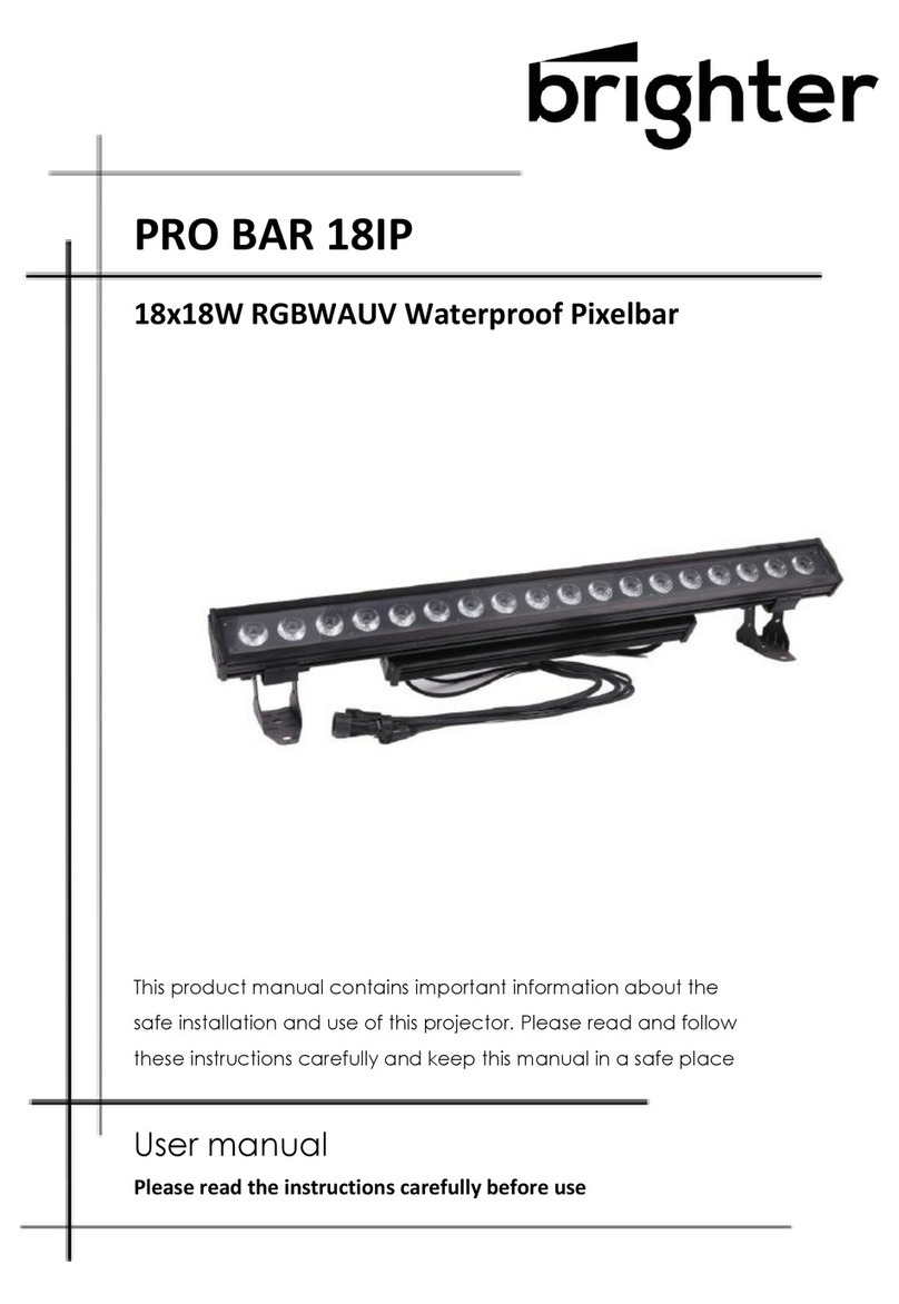 Brighter PRO BAR 18IP User manual