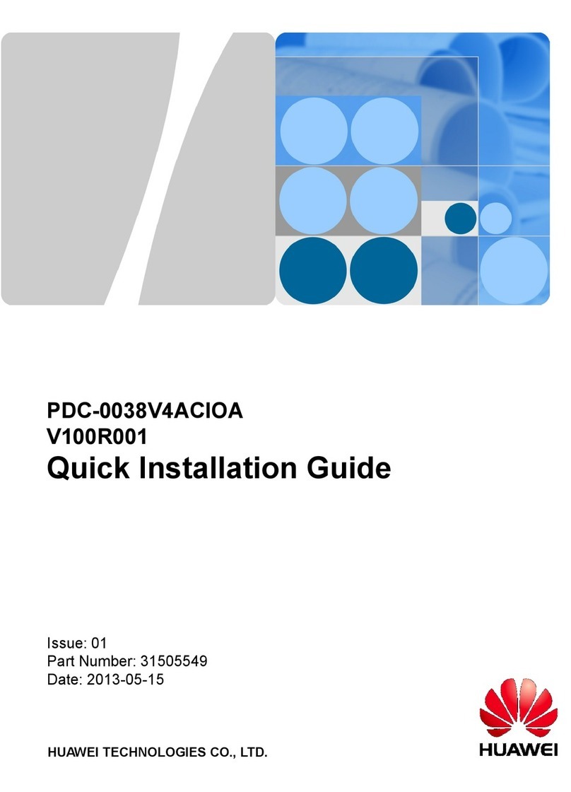 Huawei PDC-0038V4ACIOA User manual