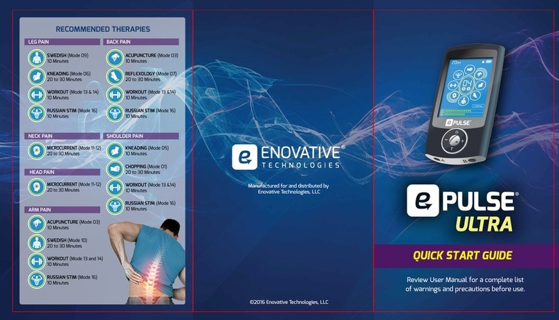 Enovative Technologies e-Pulse Ultra quick start guide