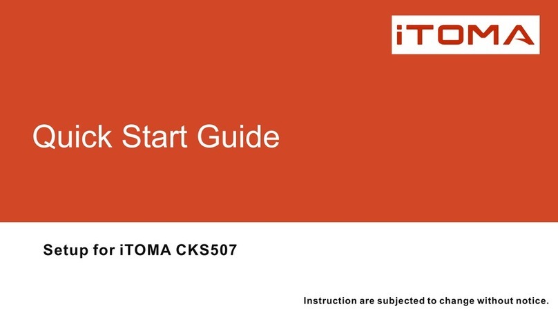 iToma CKS507 quick start guide