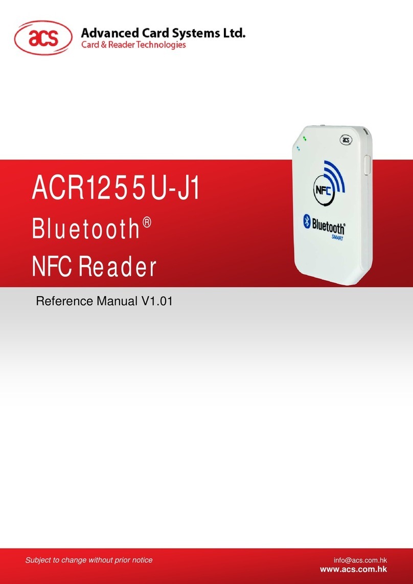 ACS ACR1255U-J1 Reference manual