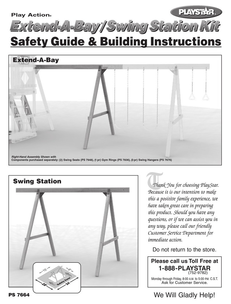 PLAYSTAR Play Action Extend-A-Bay Safety Guide & Building Instructions