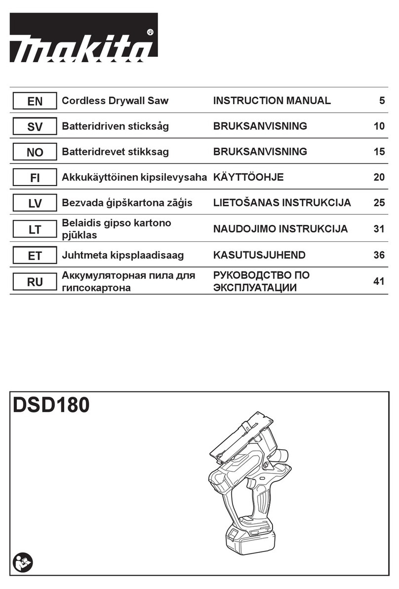 Makita DSD180 instruction manual