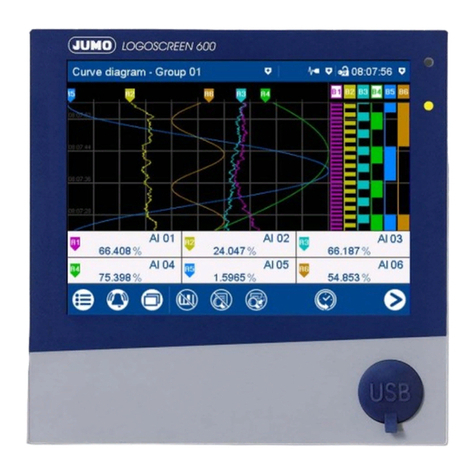 JUMO LOGOSCREEN 600 Reference guide