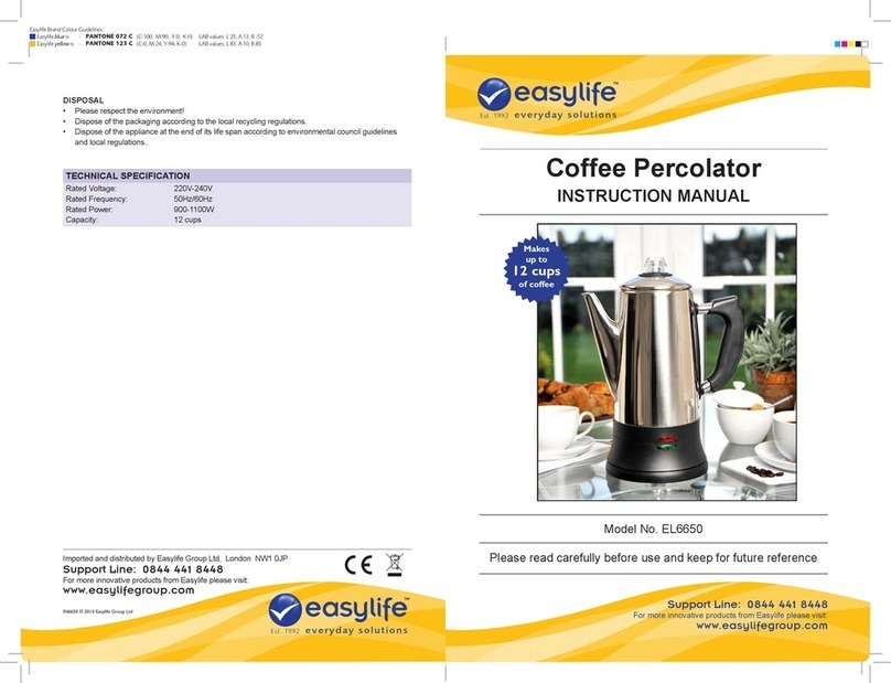 Easylife EL6650 instruction manual