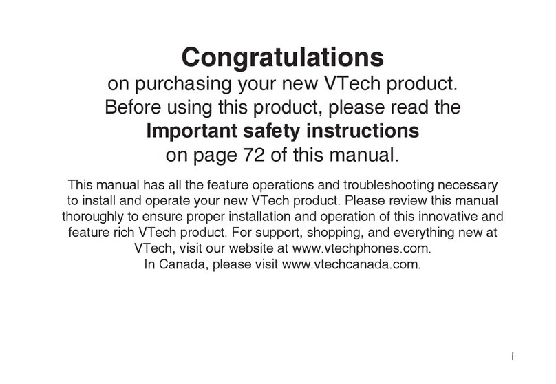 V-tech IS9181 - Network Audio Player User manual
