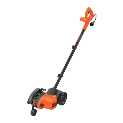 Black & Decker EDGE HOG LE750 5 User manual