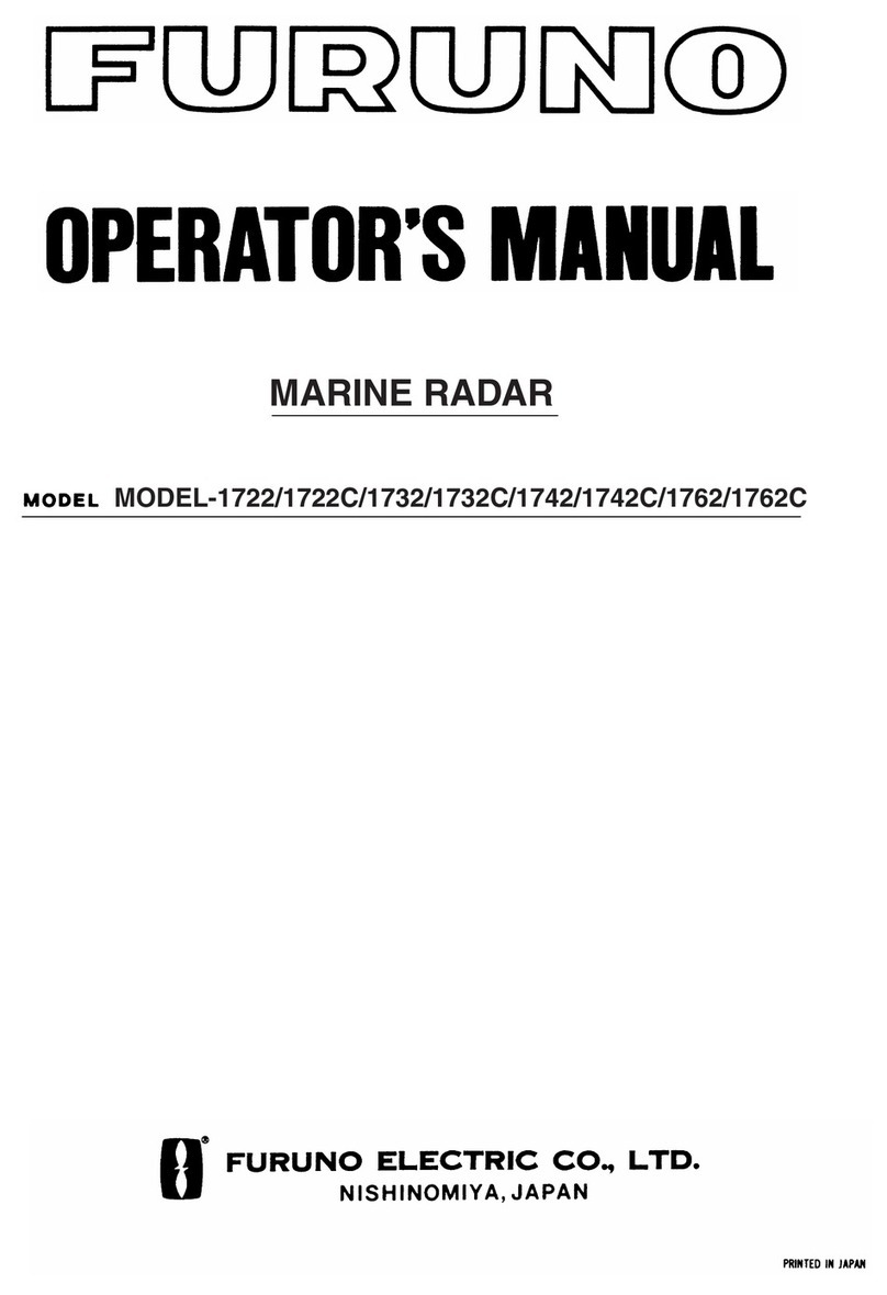 Furuno NAVnet 1722 Operator's manual