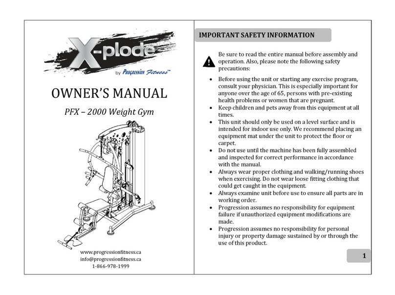 X-plode PFX-2000 owner's manual