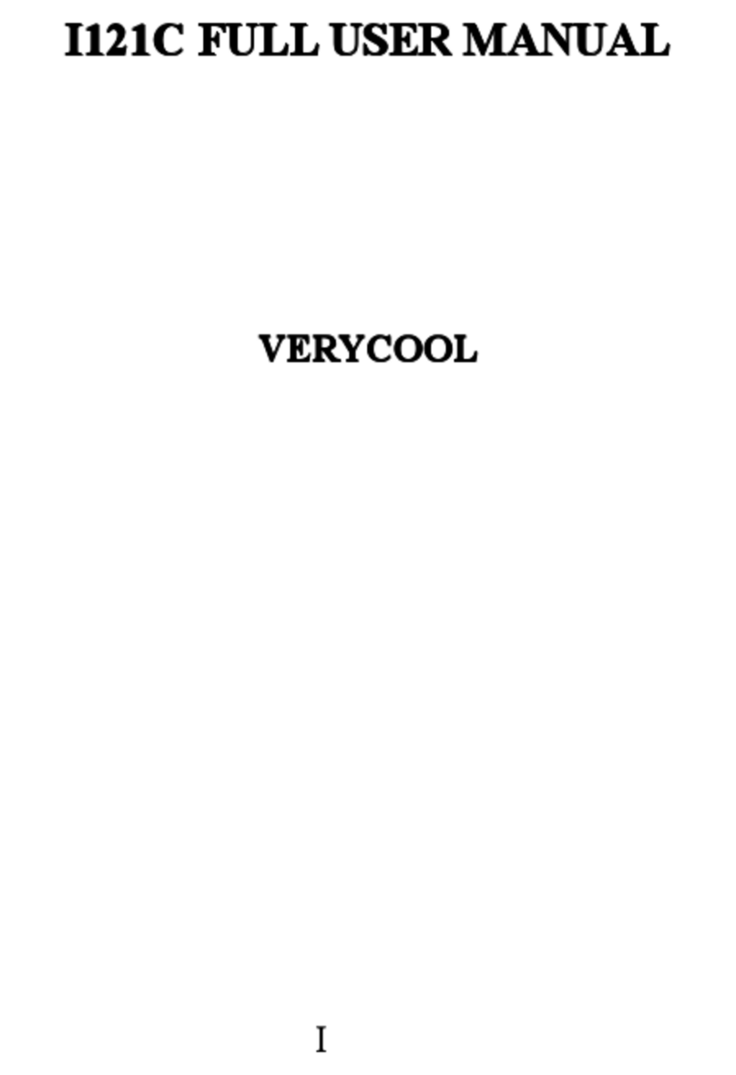 Verykool I121C User manual Verykool I121C User manual