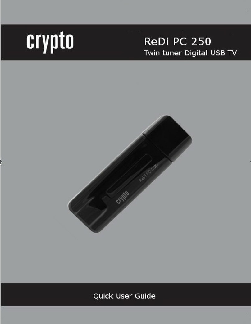 Crypto ReDi PC 250 Quick user guide