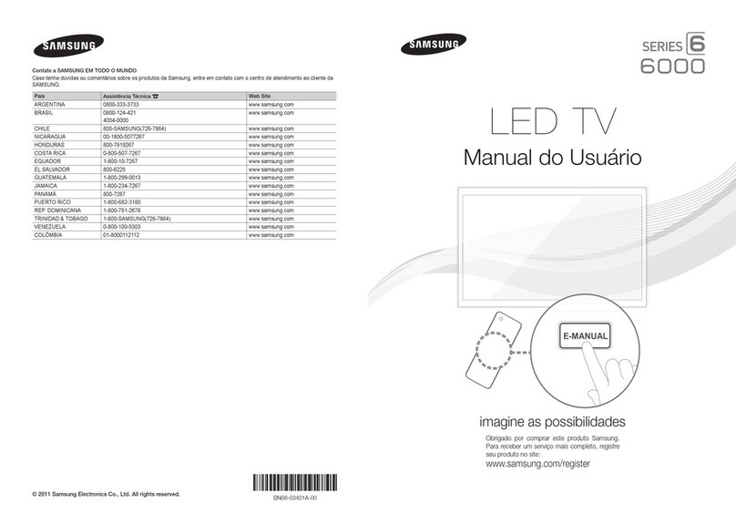 Samsung 6 series User manual