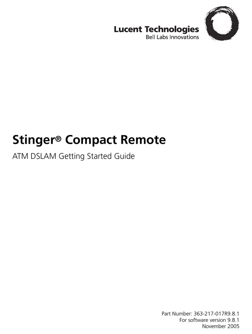 Lucent Technologies Stinger Compact Remote User manual