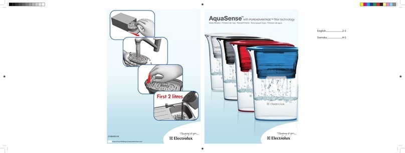 Electrolux AquaSense PUREADVANTAGE User manual Electrolux AquaSense PUREADVANTAGE User manual