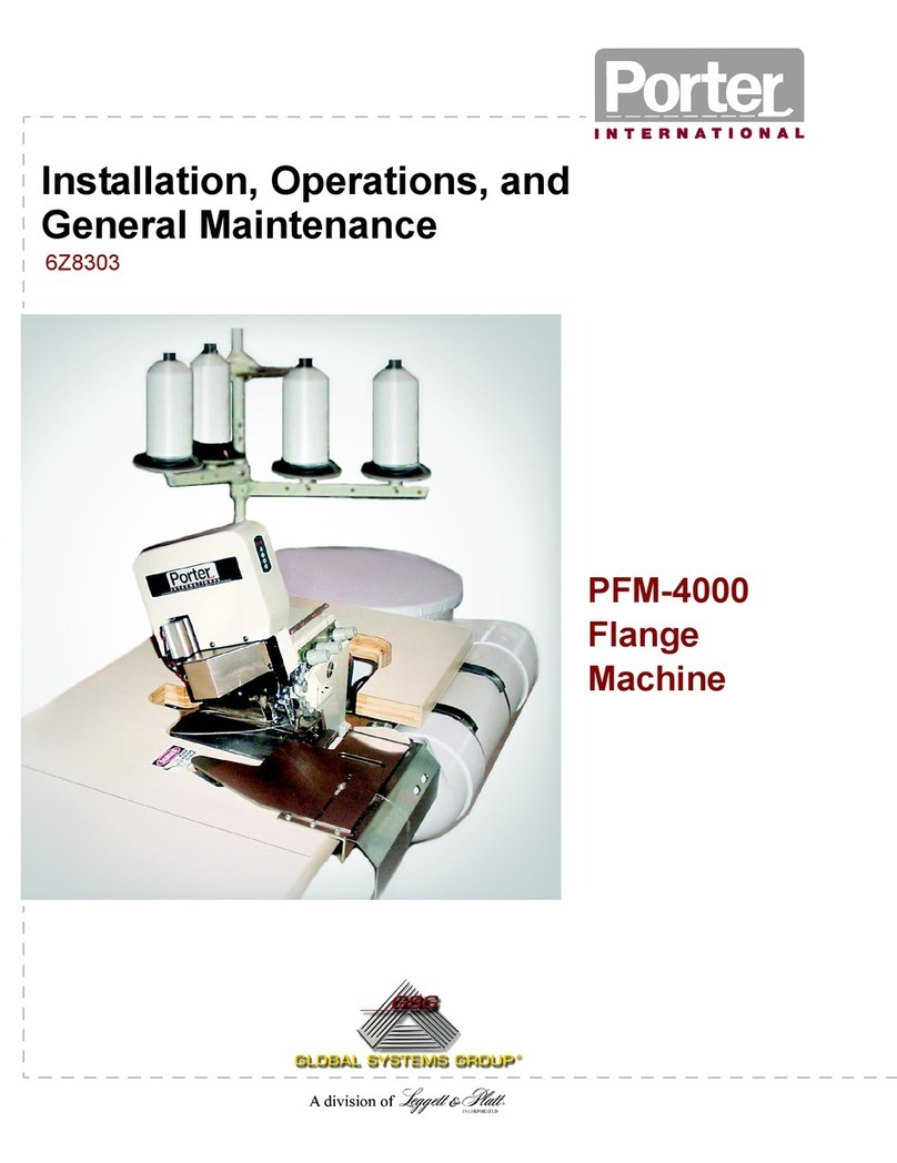 Porter PFM-4000 Installation, Operations, and General Maintenance