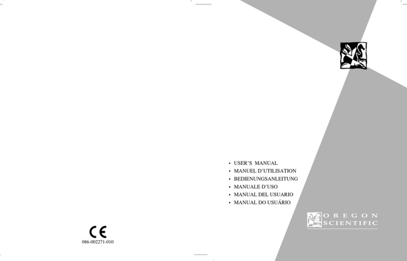 Oregon Scientific PDA298 user manual